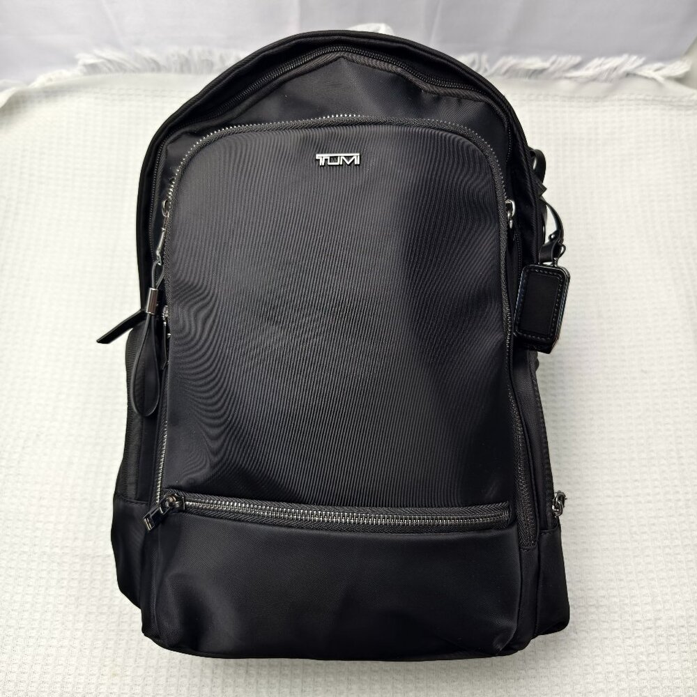 🧸NWT🧸TUMI Voyageur Women's Commuter Backpack |  Water-Resistant Black